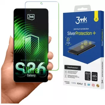 3MK SilverProtection+ Ochranná fólie na displej pro Samsung Galaxy S26 Ultra
