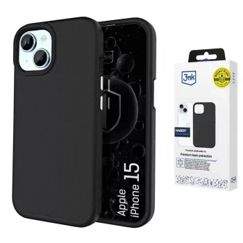 3MK PROTECTION Apple iPhone 15 Hardy Shockproof MagCase Zadní kryt průhledný