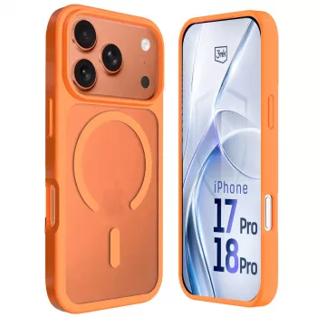 3MK PROTECTION Apple iPhone 17 Pro - 3mk Hardy Hazy MagCase oranžový