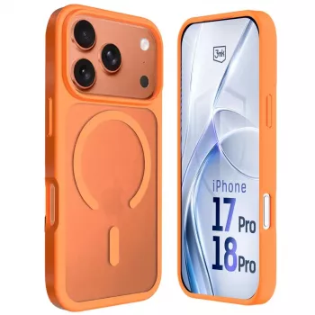 3MK PROTECTION Apple iPhone 17 Pro - 3mk Hardy Hazy MagCase oranžový