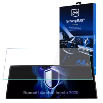 Ochranná fólie na displej 3MK PROTECTION TechWrap Matte pro Renault Austral Iconic 2025- na přístrojovou desku
