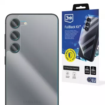 Sada ochranných fólií 3MK PROTECTION FullBody pro Samsung Galaxy S23 5G (TPU, průhledná, samohojivá)