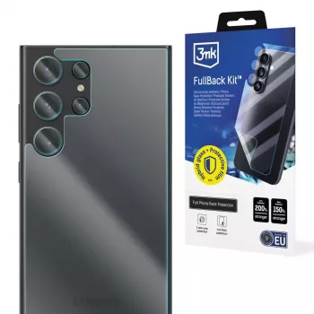 3MK PROTECTION Samsung Galaxy S23 Ultra FullBack Kit – hydrogelová ochranná fólie na celé tělo