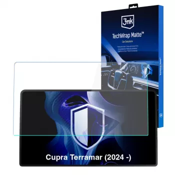 Ochranná fólie na středový displej 3MK PROTECTION 3mk TechWrap Matte pro Cupra Terramar (2024 -)