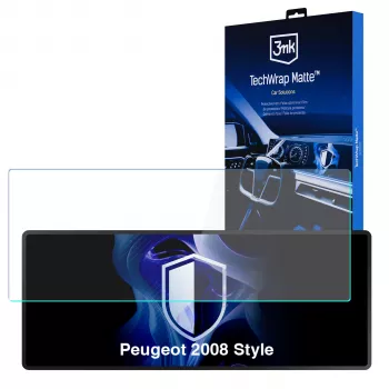 Ochranná fólie na středový displej 3MK PROTECTION 3mk TechWrap Matte pro Peugeot 2008 Style