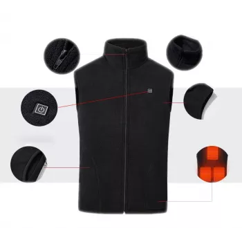 Vyhřívaná elektrická vesta MOZOS HV3 unisex XL