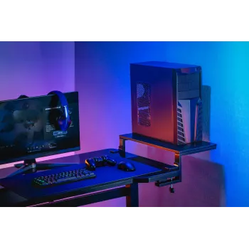 MOZOS Ergo Clamp Riser Stojan na monitor a notebook s upínkou černý 600x260mm