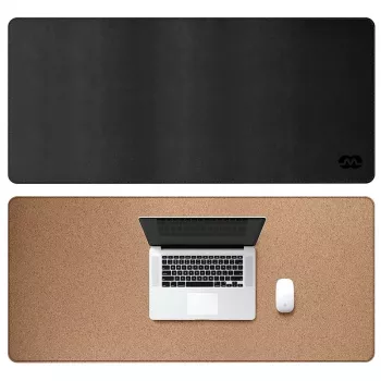 MOZOS LDP1260 Premium kožená podložka na stůl 1200x600 mm černá