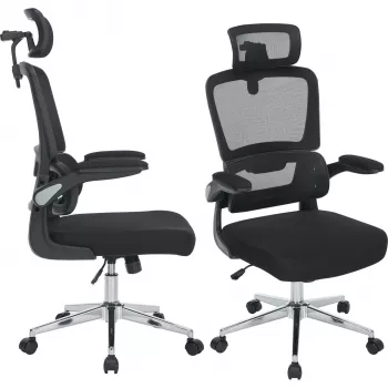 MOZOS ERGO-K Ergonomická kancelářská otočná židle černá