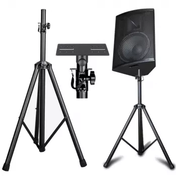MOZOS SPK2-STAND Stojan na sloupové reproduktory 100 kg černý pár