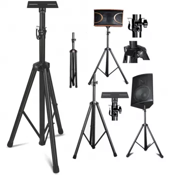MOZOS SPK2-STAND Stojan na sloupové reproduktory 100 kg černý pár