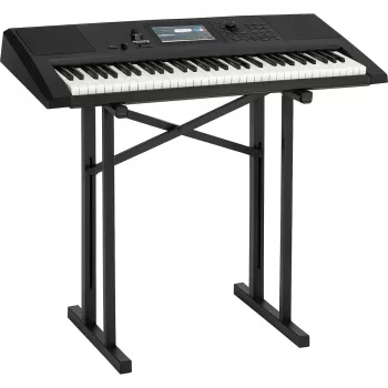 MOZOS KSX5 X-Type stojan na klávesy pro digitální piano, syntezátor, černý