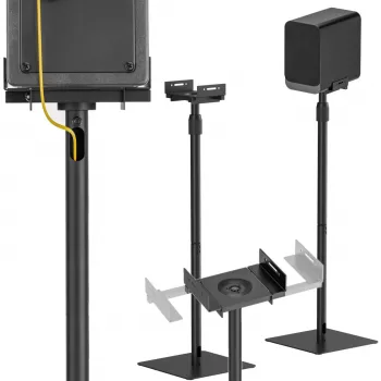 MOZOS MSS6-SET-PRO studiové monitorové stojany pár 2 kusy