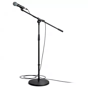 MOZOS SM810 podlahový mikrofonní stojan Studio stativ s výložníkem