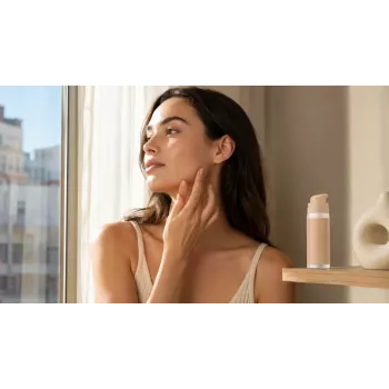 Make-up LOVRO Bubble Foundation, nadýchaná rozjasňující formule, 03 Sand, 50 ml