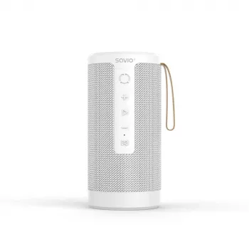 SAVIO BS-032 přenosný Bluetooth reproduktor bílý