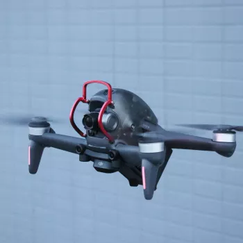 SUNNYLIFE kovový ochranný kryt gimbalu kamery pro dron DJI FPV Combo - černý