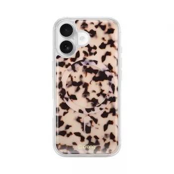 Crong Deluxe MAG Cover zadní kryt pro Apple iPhone 17, MagSafe, Blonde Tortoise