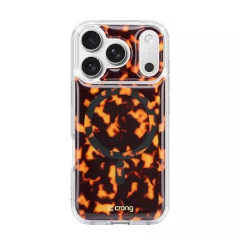 Crong Deluxe MAG Cover pouzdro pro iPhone 17 Pro Max MagSafe (Tortoise)