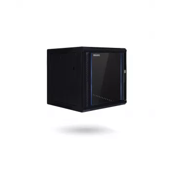 RACKTEL RL-6609WR 9U nástěnný síťový rozvaděč 600x600mm černý