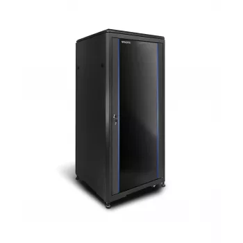 RACKTEL RL-6642SR 42U 600x600 volně stojící serverový rozvaděč, černý