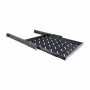 RACKTEL RL-P800W 1U 19 inch výsuvná police pro rozvaděče hloubky 800 mm, nosnost 50 kg, černá