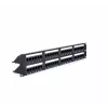 RACKTEL RL-PP4885E 48portový Cat.5e UTP patch panel 2U 19 inch černý