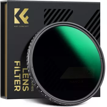 Variabilní ND filtr KF X-Fader 43mm ND8-ND128 šedý