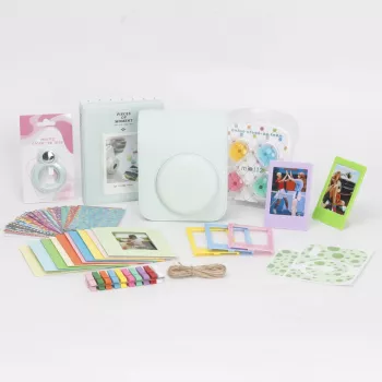 LOVEINSTANT 8v1 sada příslušenství pro Fujifilm Instax Mini 12, mátově zelená