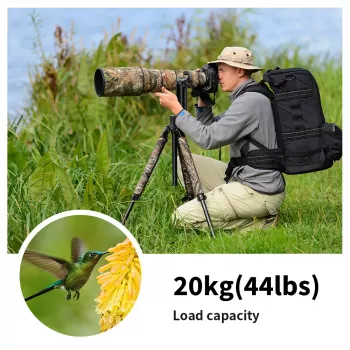 Panoramatická hlava pro gimbal K&F Concept Pro 20 kg 1/4 3/8 KF31.033