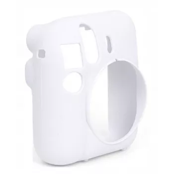 LOVEINSTANT silikonové ochranné pouzdro pro Fujifilm Instax Mini 12 – bílé