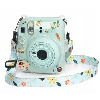 LOVEINSTANT pouzdro pro Fujifilm Instax Mini 12 se samolepkami / Holiday Time