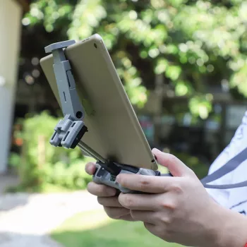 Držák telefonu a tabletu SUNNYLIFE pro dálkový ovladač DJI RC-N1 pro DJI Air 2 / Air 2S / Mini 2 / Mini 3 Pro – šedý