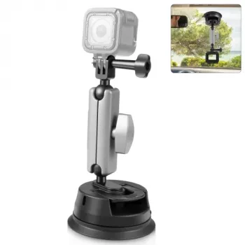 PULUZ přísavný držák pro fotoaparát, smartphone, závit 1/4