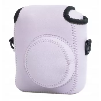 LOVEINSTANT měkké neoprenové ochranné pouzdro pro Fujifilm Instax Mini 12 - fialové