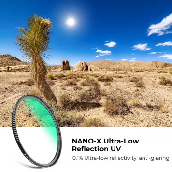 K&F Concept Nano-X MRC UV filtr 37 mm Ultra Low Reflection