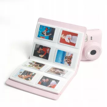 LOVEINSTANT fotoalbum na 288 fotografií pro Fuji Instax Canon Xiaomi Polaroid HP Kodak Zink / okénko ve víku / modré