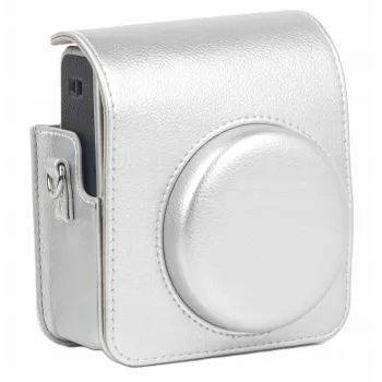 LOVEINSTANT pouzdro a obal pro Fujifilm Instax Mini 40 - stříbrné