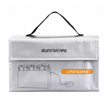 SUNNYLIFE pevné pouzdro pro 3x baterie dronu a nabíječku kompatibilní s DJI Mini 4K, Air 3, Avata 2, DC830-S