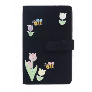 LOVEINSTANT fotoalbum pro 96 fotografií kompatibilní s Fujifilm Instax Mini 99, 12, 40, 11, 9, Evo, LiPlay, Link – design tulipán