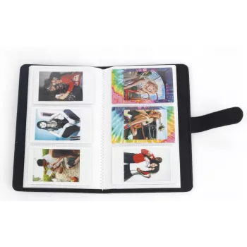 LOVEINSTANT fotoalbum pro 96 fotografií kompatibilní s Fujifilm Instax Mini 99, 12, 40, 11, 9, Evo, LiPlay, Link – design tulipán