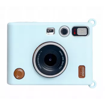 LOVEINSTANT silikonové ochranné pouzdro pro kameru Fujifilm Instax Mini Evo - modré