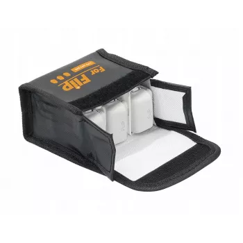 SUNNYLIFE ohnivzdorné pouzdro pro 3 baterie DJI Flip