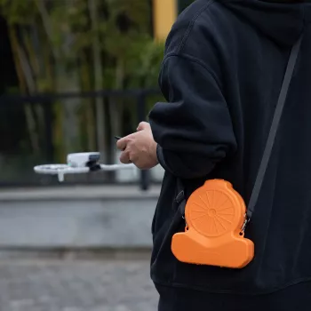 Pevné pouzdro přenosné s popruhem pro dron DJI Flip, oranžové / FP-SN953-C SUNNYLIFE