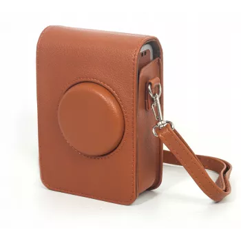 LOVEINSTANT ochranné pouzdro pro Fujifilm Instax Mini Evo - hnědé (vertikální)