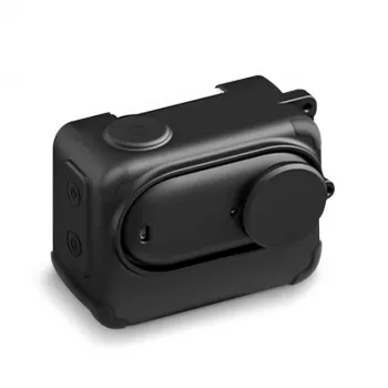 PULUZ silikonové ochranné pouzdro s krytkou objektivu pro Insta360 GO 3 / GO 3S - černé (PU772B)