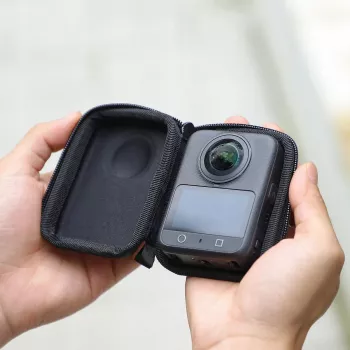 SUNNYLIFE Mini pevné přenosné pouzdro pro DJI Osmo Pocket 3 – černé