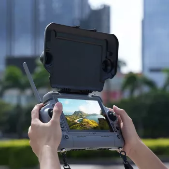 Sluneční clona + silikonové pouzdro SUNNYLIFE pro dálkový ovladač DJI RC Plus 2 YK05-D