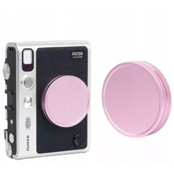 Ochranná krytka objektivu LOVEINSTANT pro Fujifilm Instax Mini Evo - růžová