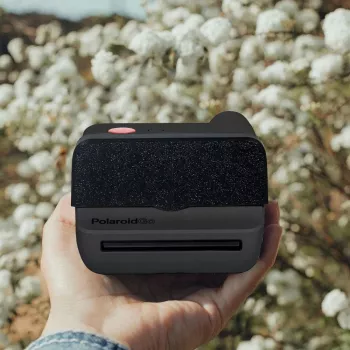 LOVEINSTANT krytka objektivu pro Polaroid Go Gen 1 / Gen 2, černá